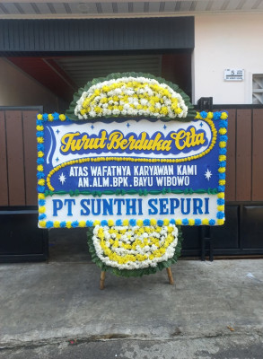 Papan Bunga Duka di Makki