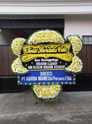 Papan Bunga Duka di Makki